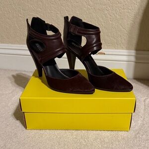 Elegant Oxblood High Heels